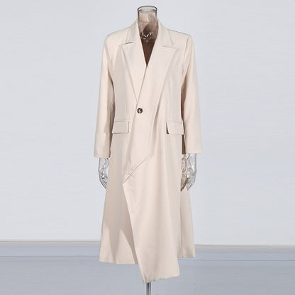 Priviett - Irregular slanted placket