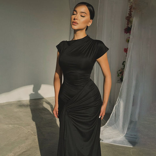 Priviett - slim fit sleeved dress