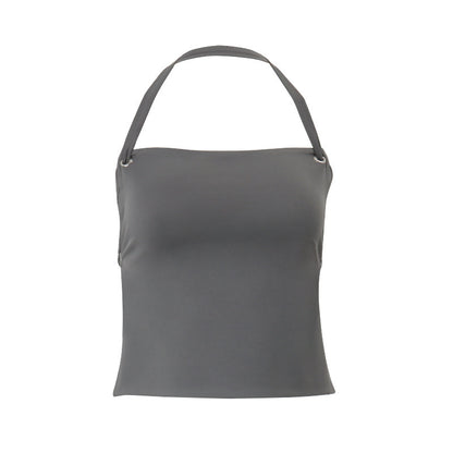 Priviett - Off-neck Color Top