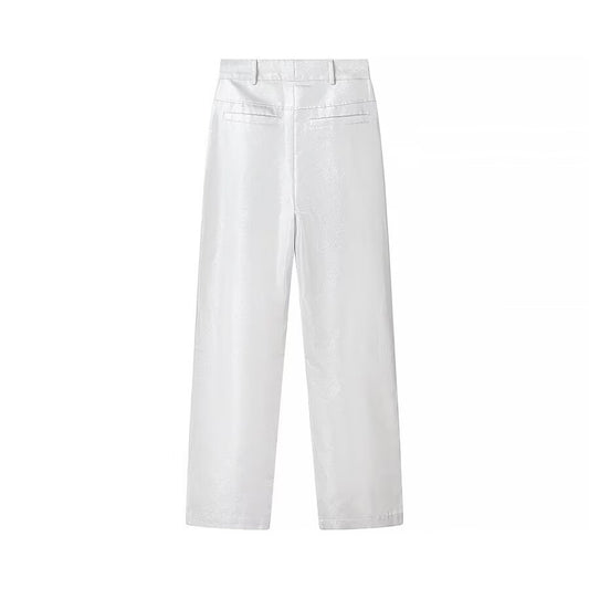 Priviett - high waisted straight leg  pants