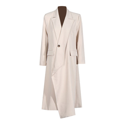 Priviett - Irregular slanted placket