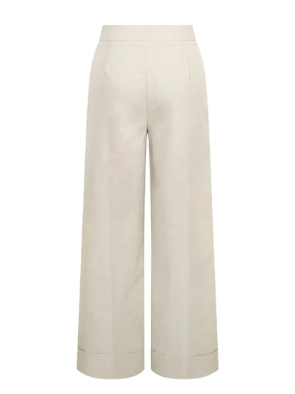 Priviett - High Waist Wide Leg Pants
