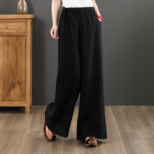 Priviett - Cotton Linen Pants