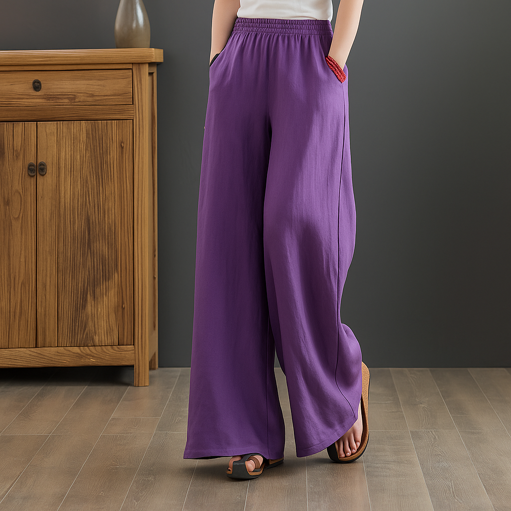 Priviett - Cotton Linen Pants