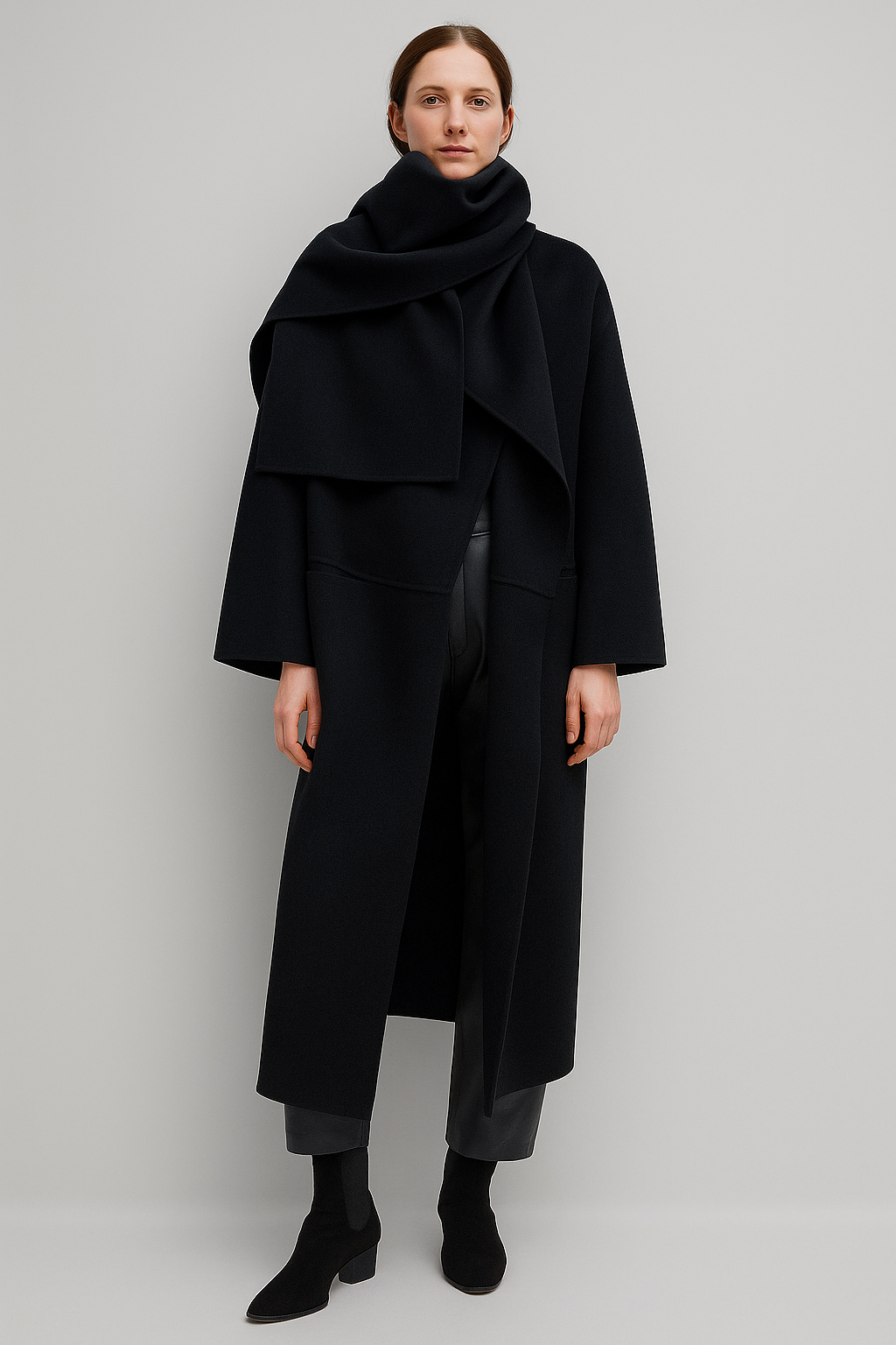 Priviett - Tote Wool Long Coat