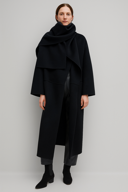 Priviett - Tote Wool Long Coat