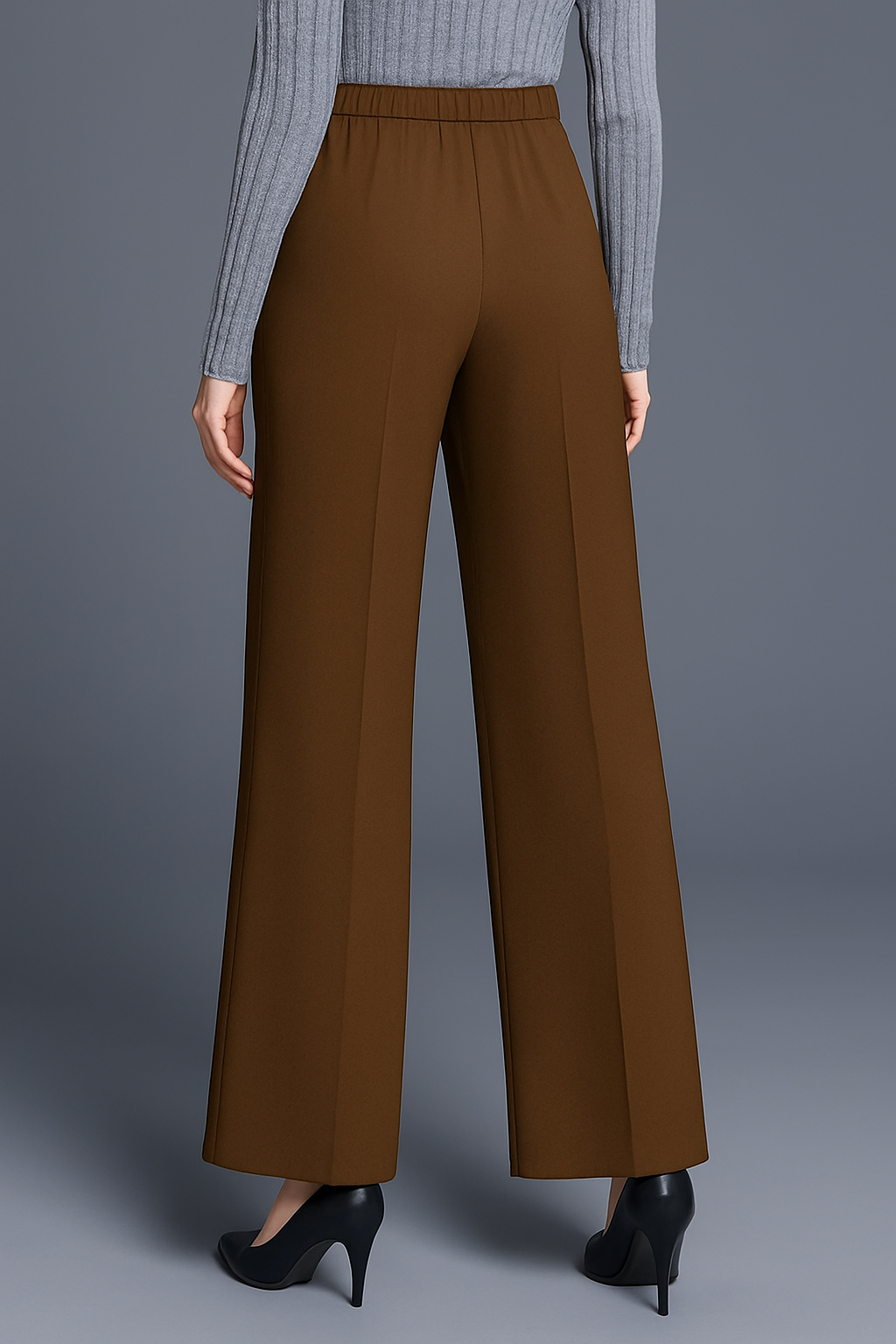 High-Waisted Wide Leg Pants