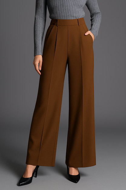 High-Waisted Wide Leg Pants