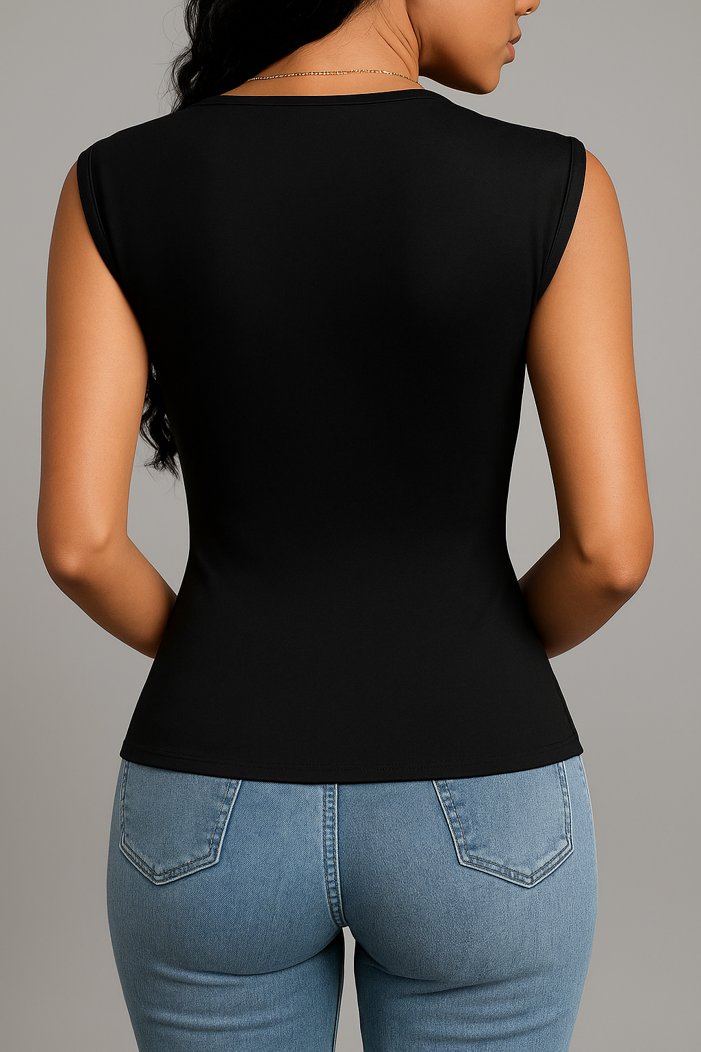 Priviett - Asymmetrical Tank Top