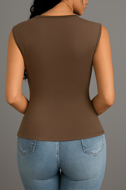 Priviett - Asymmetrical Tank Top